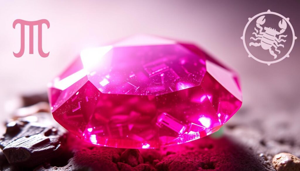 Scorpio gemstone Pink Tourmaline